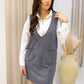 NEW GEORGINA PINAFORE KNIT DRESS (HEATHER GREY) | BEST SELLER