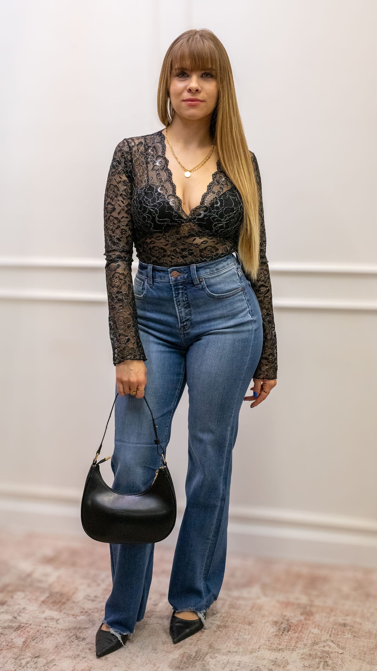 TIA - TUMMY CONTROL HIGH RISE BOOTCUT JEAN (RISEN)