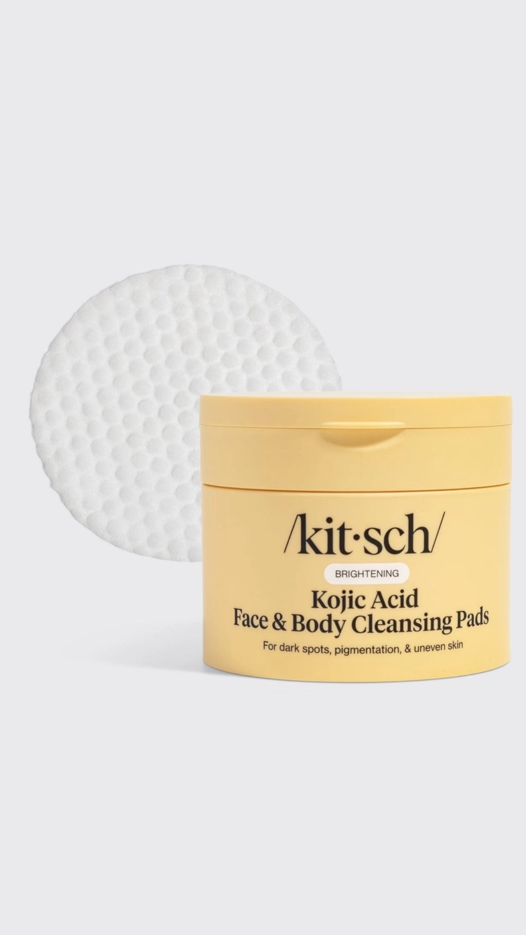 KOJIC ACID FACE &amp; BODY CLEANSING PADS | KITSCH