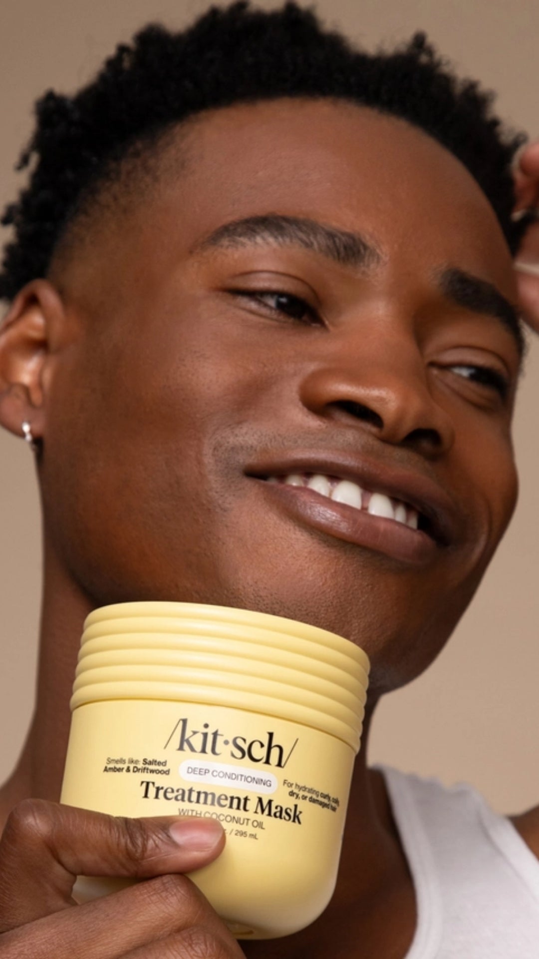 MOISTURIZING COCONUT OIL DEEP CONDITIONING TREATMENT MASK | KITSCH