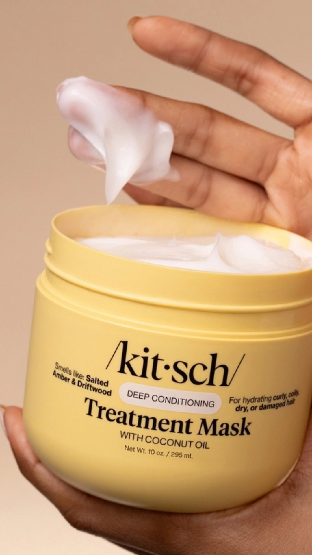 MOISTURIZING COCONUT OIL DEEP CONDITIONING TREATMENT MASK | KITSCH
