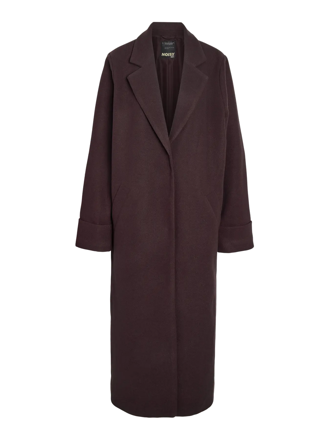 CADDY LONG COAT | ONLY (Chocolate Plum)