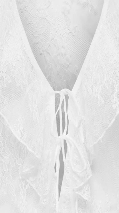 ONLCALIBEA L/S RUFFLE TOP WVN EX