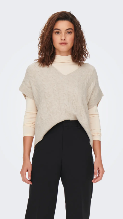 MELODY VEST KNIT | ONLY