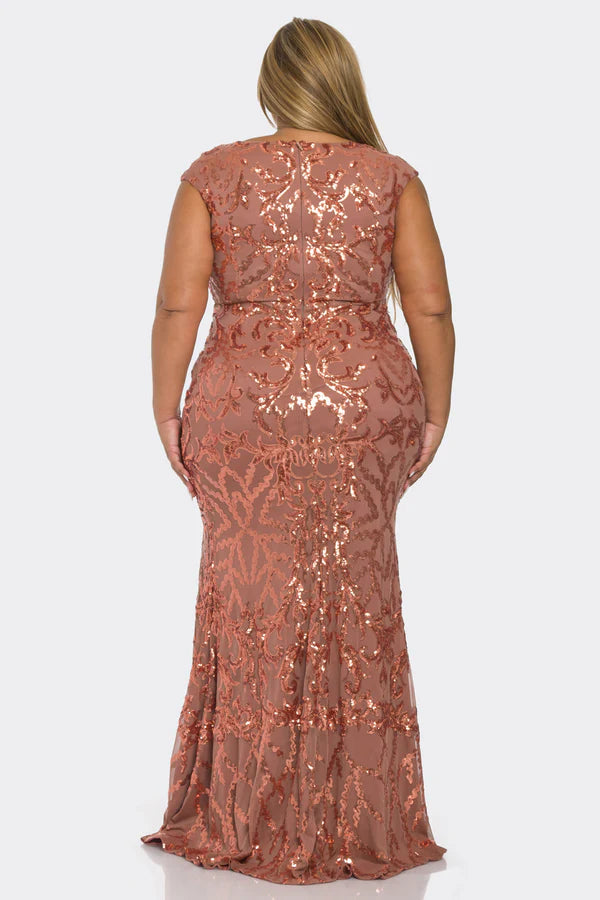 TERRA GOWN | ROSY BROWN