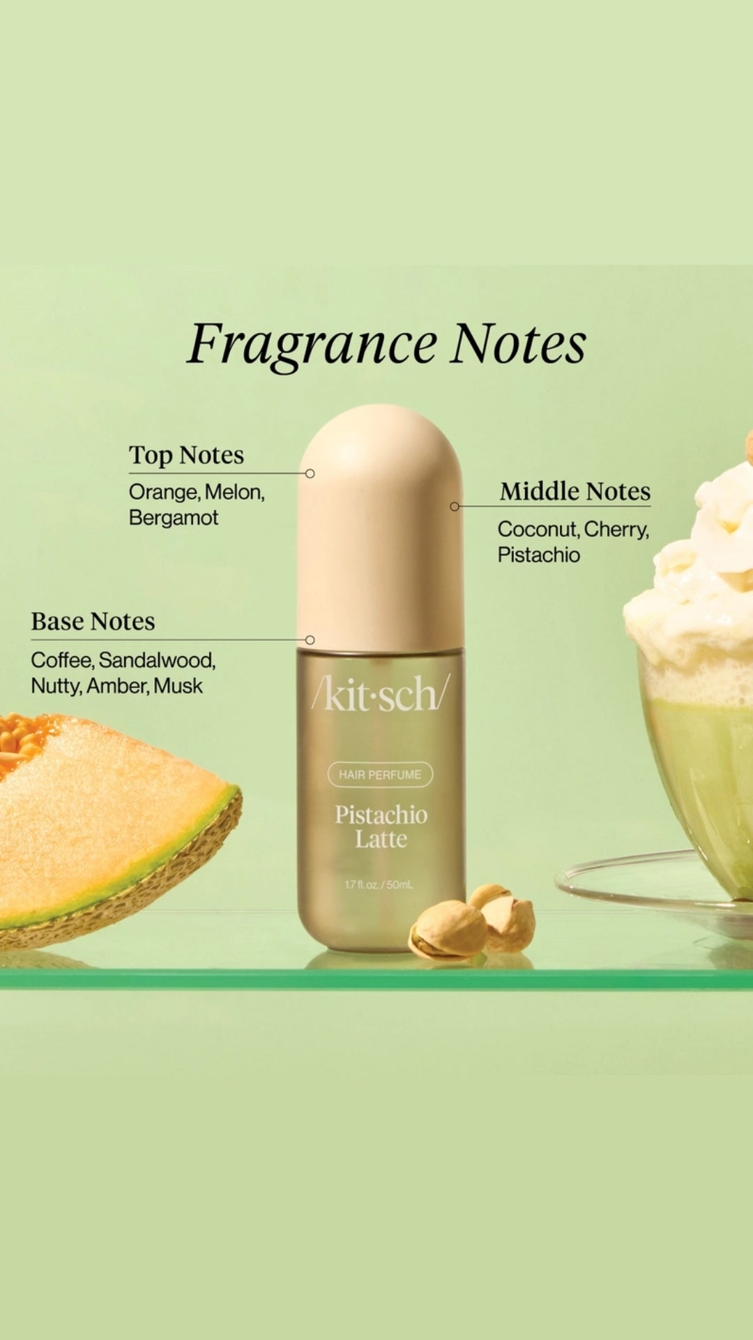 PISTACHIO LATTE HAIR PERFUME | KITSCH