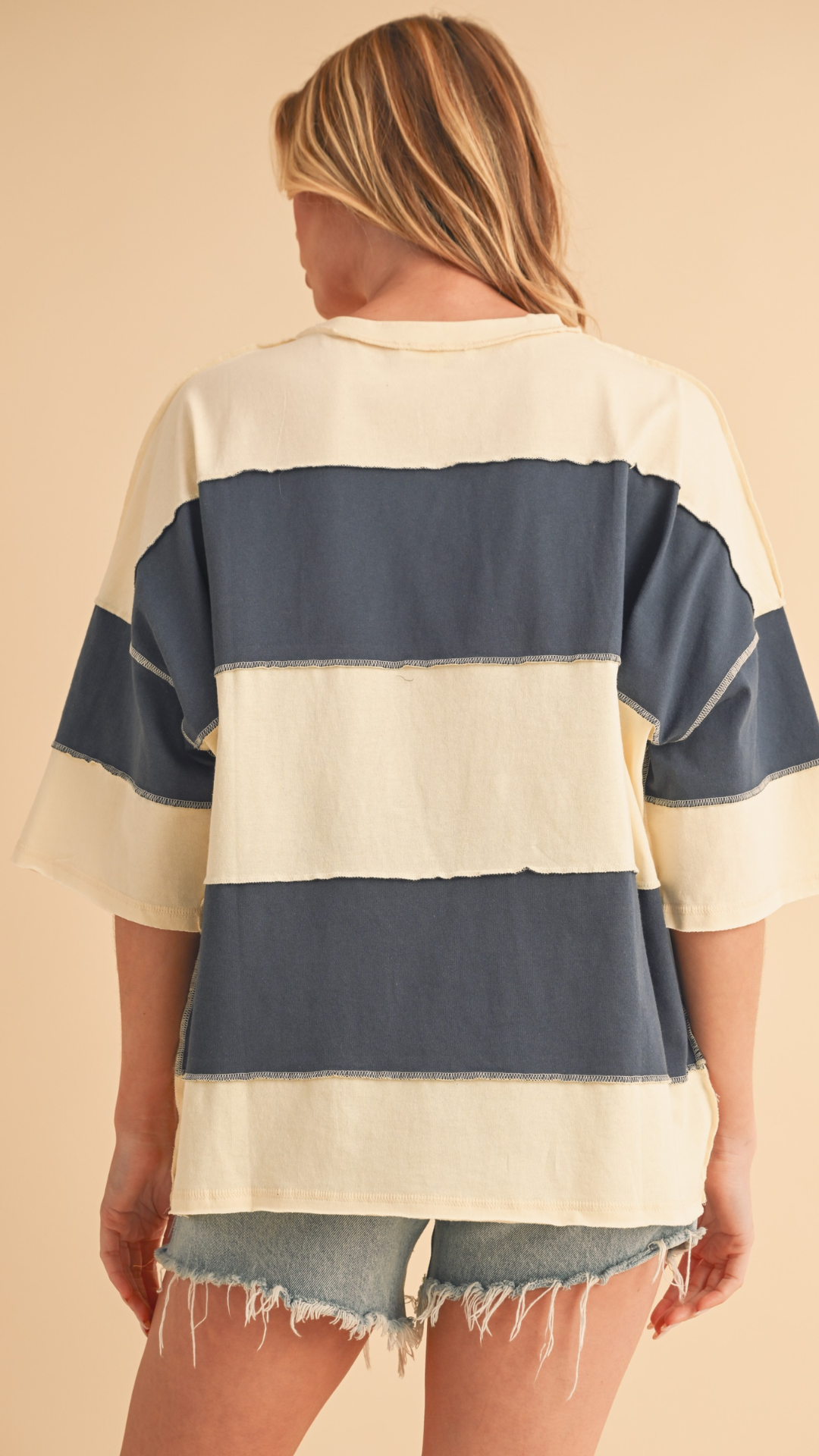 POLLY COLOR BLOCK TOP