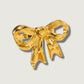 OVERSIZED BOW RING (ADJUSRTABLE) | GOLD
