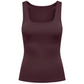 LEA REVERSIBLE TANK (BURGUNDY) | ONLY