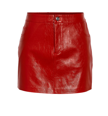 KANE LEATHER MINI SKIRT | NOISE MAY