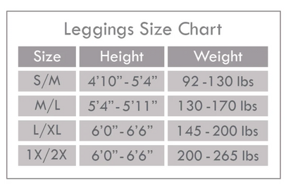 FLEECE  LINED TIGHTS  (CHARCOAL)