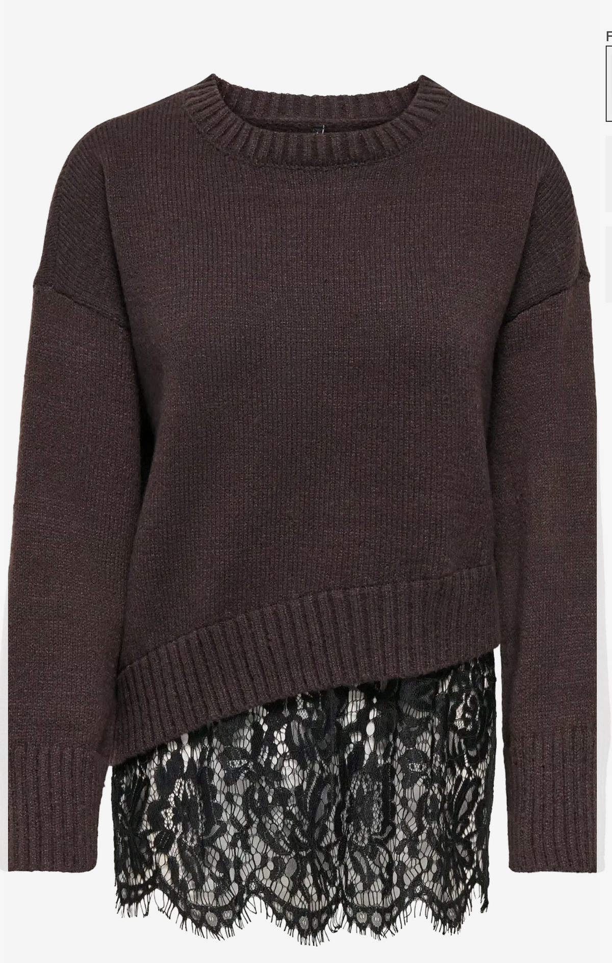 EVIE LA LACE MIX | ONLY | BROWN/BLACK