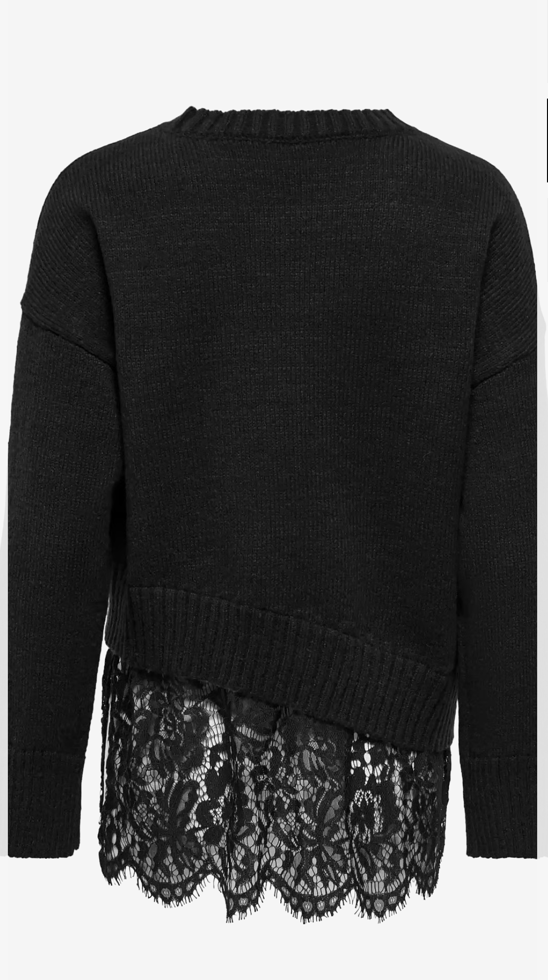 EVIE LA LACE MIX | ONLY | BLACK/BLACK