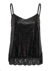 KAfrances Top - Black Deep