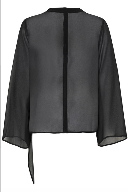 KAeloise Blouse - Black Deep - Black