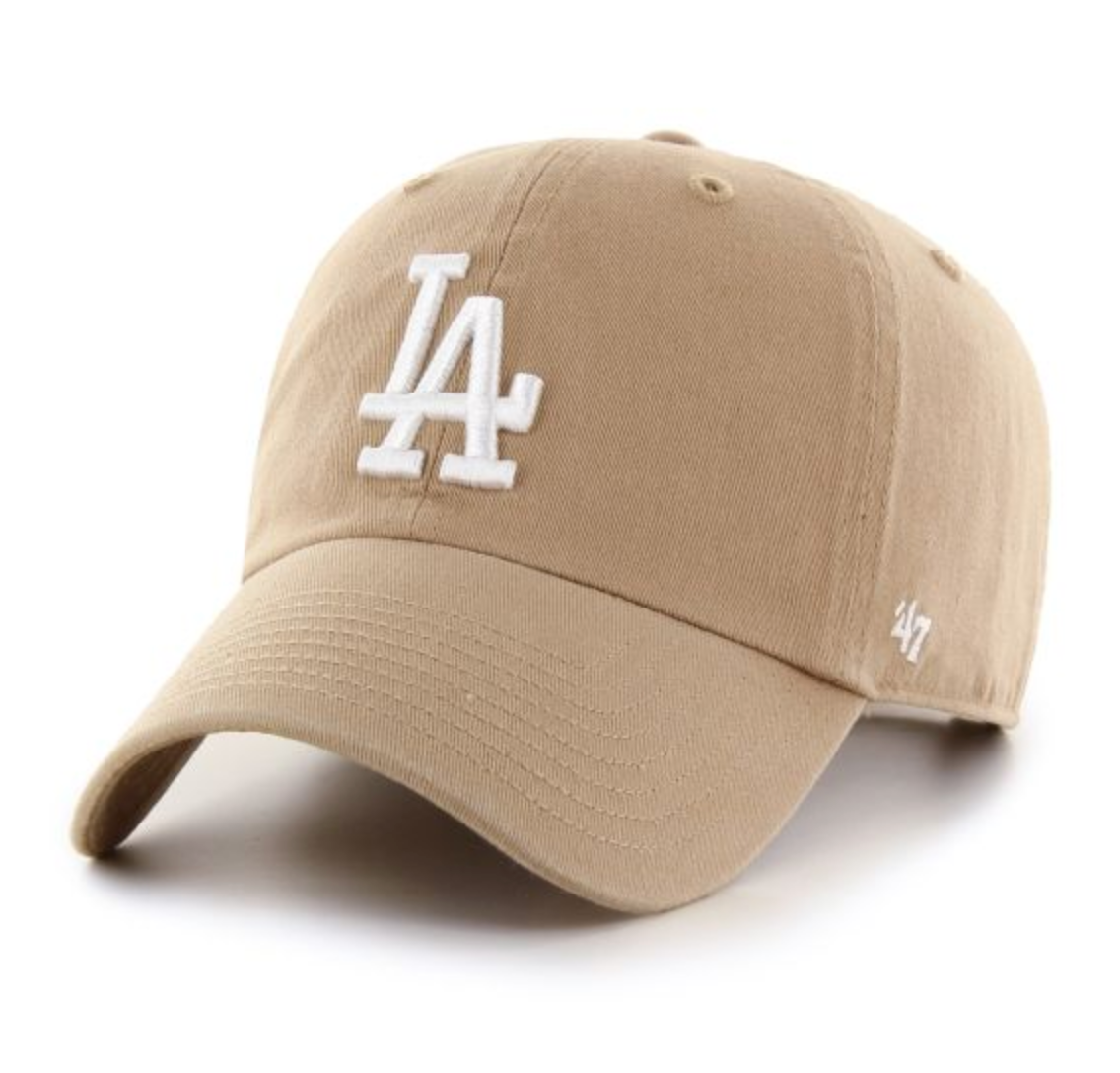 NEW 47' LA BALL PARK HAT (KHAKI/WHITE)