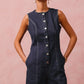 BRITNI DENIM ROMPER (HOT RESTOCK)