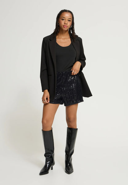 IHFAUCA Sequin Short (Black)