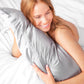 SATIN PILLOWCASE SILVER | KITSCH