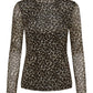 ERICA MESH TOP (ANIMAL PRINT) | ONLY