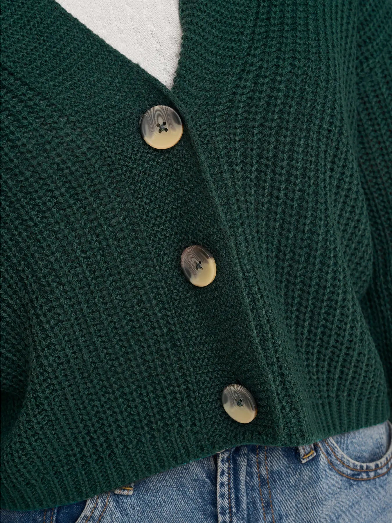 CAROL CARDIGAN (GREEN) | ONLY
