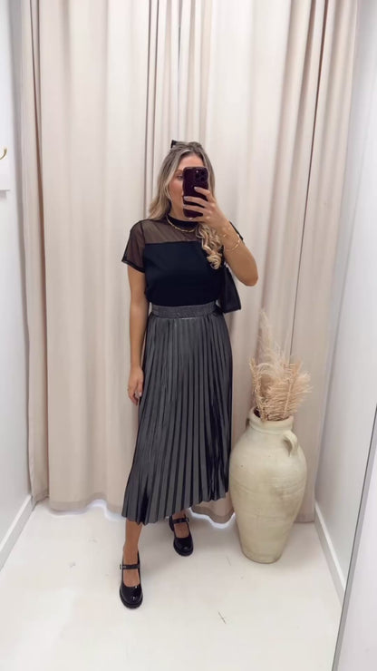 MALLE MESH T-SHIRT | NOISY MAY