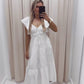 JESSICA WHITE MAXI DRESS