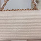 NEW ESTE' WOVEN HAND BAG (BEIGE)