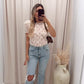 OLA LACE T-SHIRT TOP