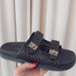 SOPHIE BLACK & GOLD SANDAL (HOT RESTOCK)