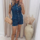 BRITNI DENIM ROMPER (HOT RESTOCK)