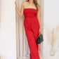 NEW MAKAYLA JUMPSUIT (RED)