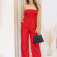 NEW MAKAYLA JUMPSUIT (RED)