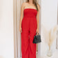 NEW MAKAYLA JUMPSUIT (RED)