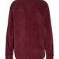 ALVA RIBBED SHACKET COAT (BURGUNDY) | ONLY