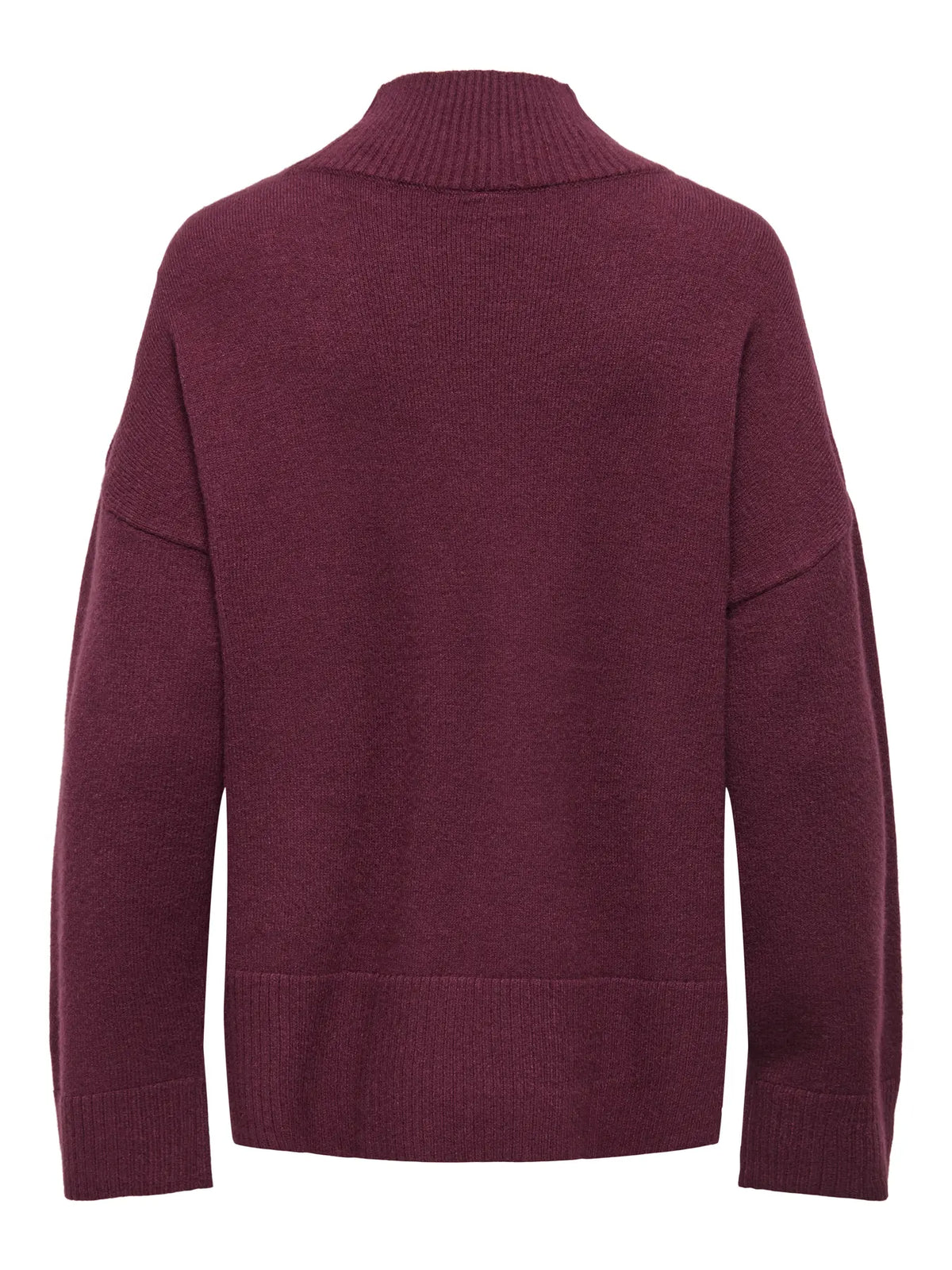 MARY SWEATER (BURGUNDY) | ONLY