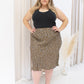 NEW HAYDEN LEOPARD SKIRT (CURVY)