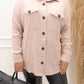 NEW BREE BUTTON UP SHIRT (HEATHERED BLUSH)