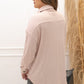NEW BREE BUTTON UP SHIRT (HEATHERED BLUSH)
