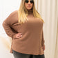 NEW ZOSIA WAFFLE TOP | CURVY