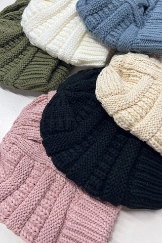 NEW CC PONY TAIL TOQUE